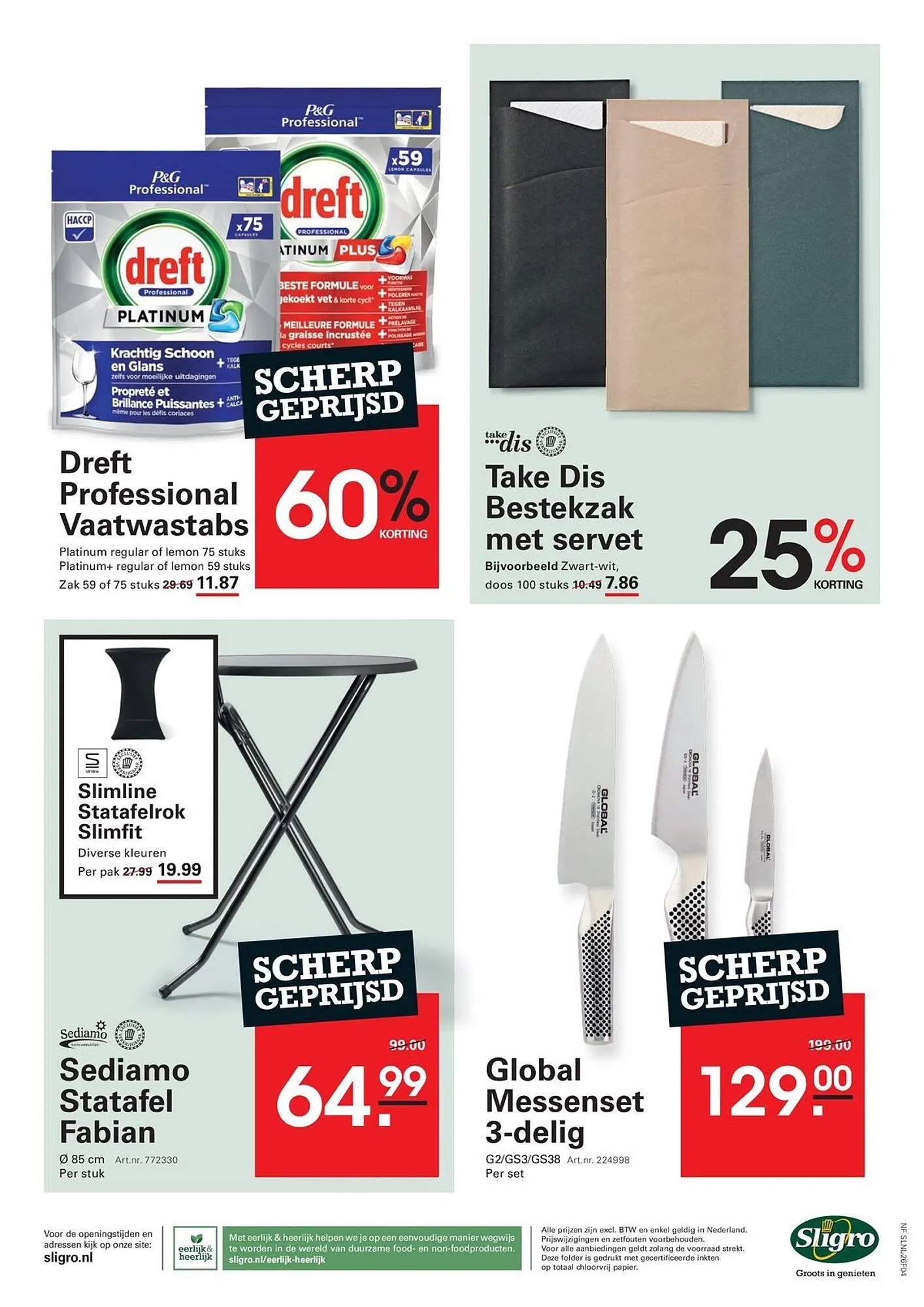 Sligro folder van 12 maart tot 6 april 2026 - Folder pagina 20