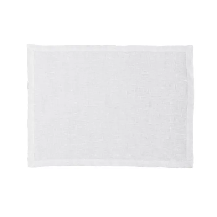 DDDDD Placemats Cabin 35x50cm - white - set van 4