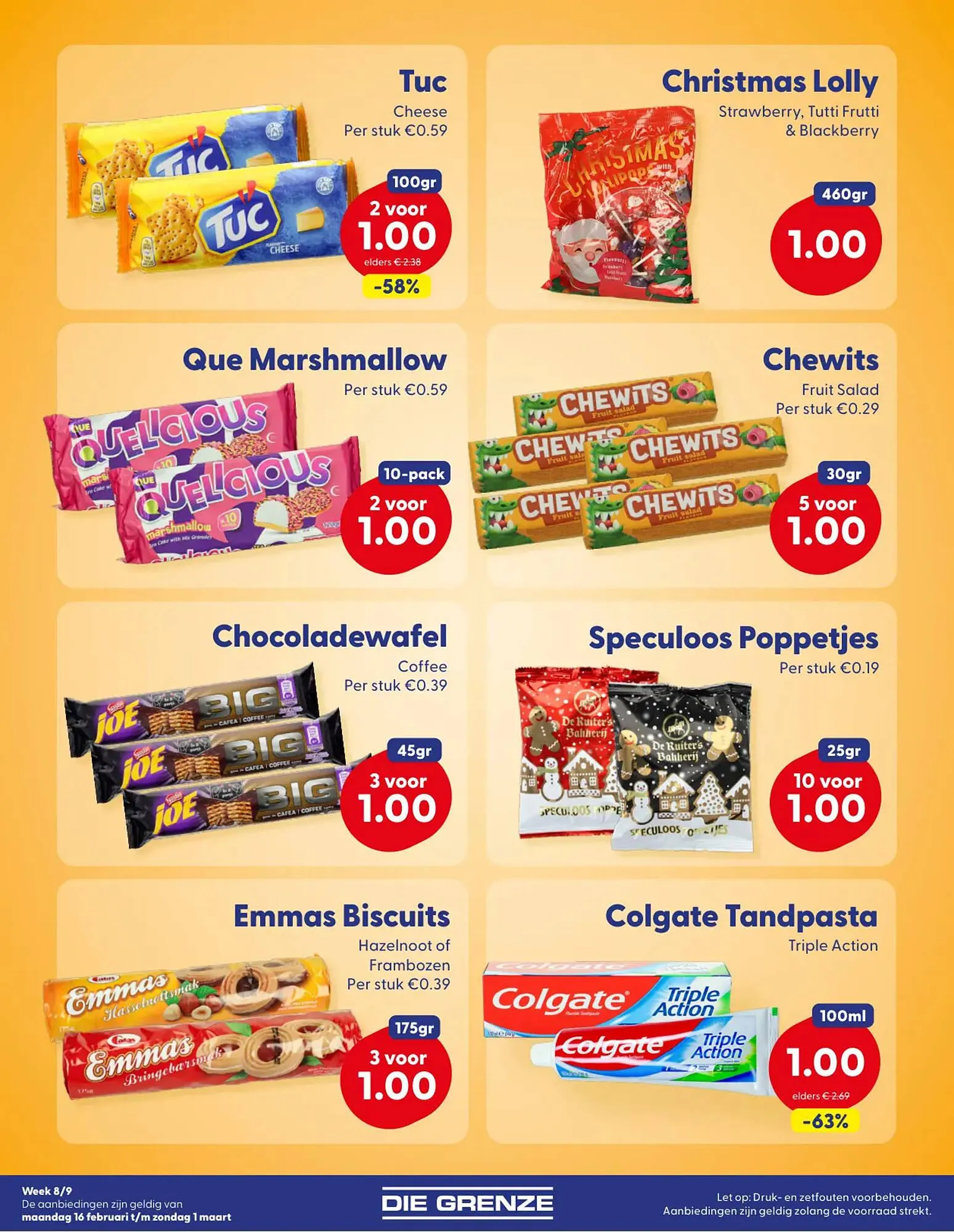 Die Grenze folder van 16 februari tot 1 maart 2026 - Folder pagina 4
