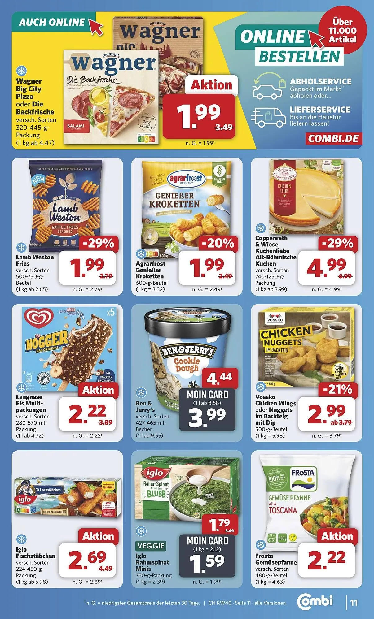 Combi Markt DE folder van 29 september tot 4 oktober 2025 - Folder pagina 11