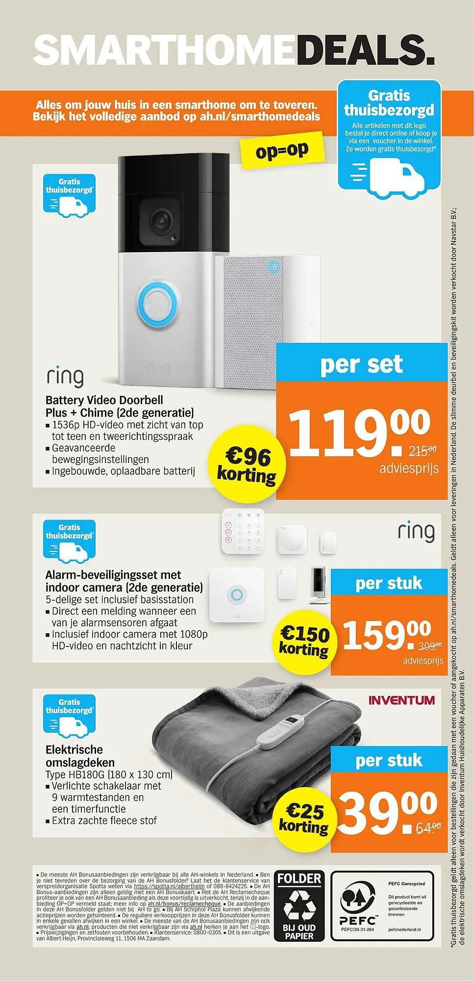 Albert Heijn folder week 44 van 30 oktober tot 5 november 2023 - Folder pagina 39