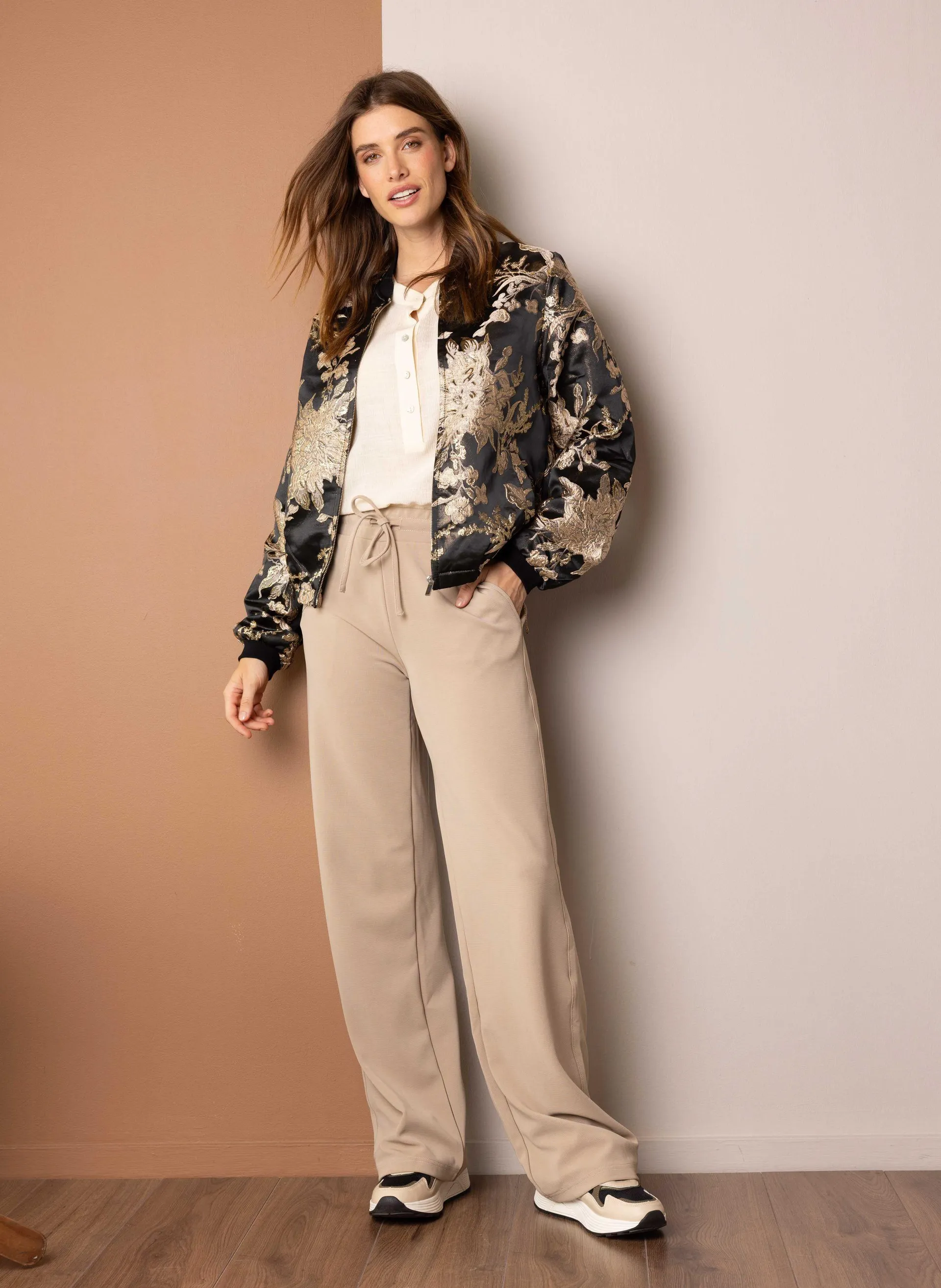 Tracy broek | Lichtbruin | L32