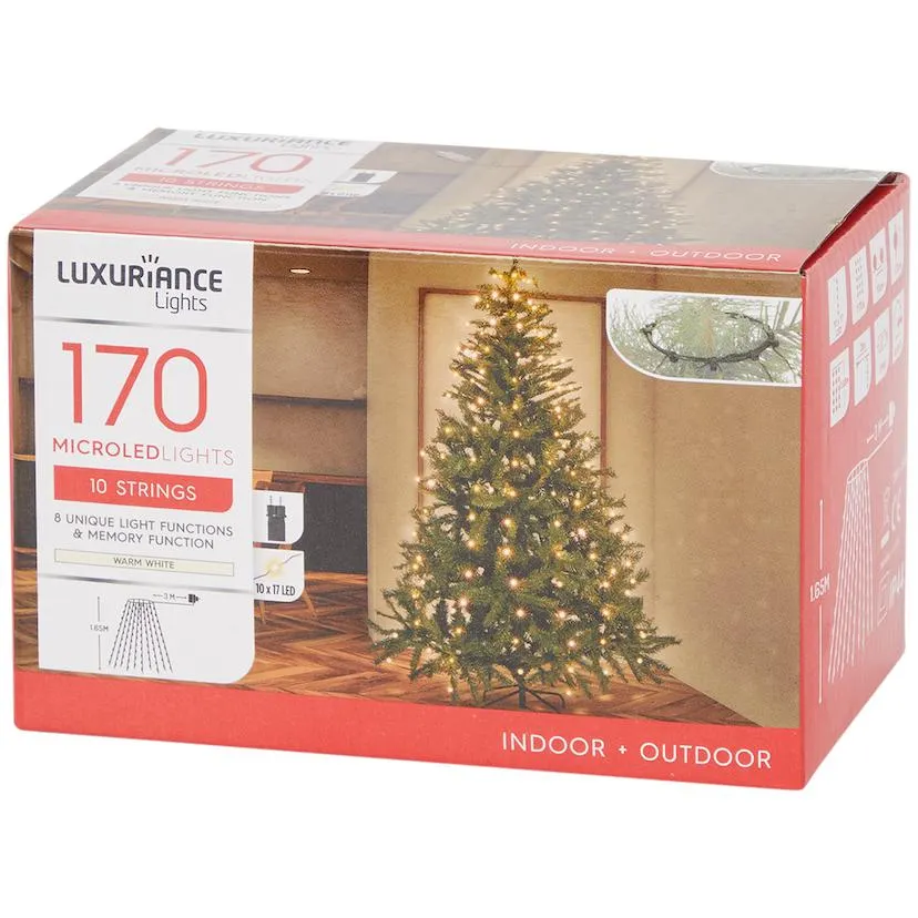 Luxuriance Lights kerstverlichting met ring