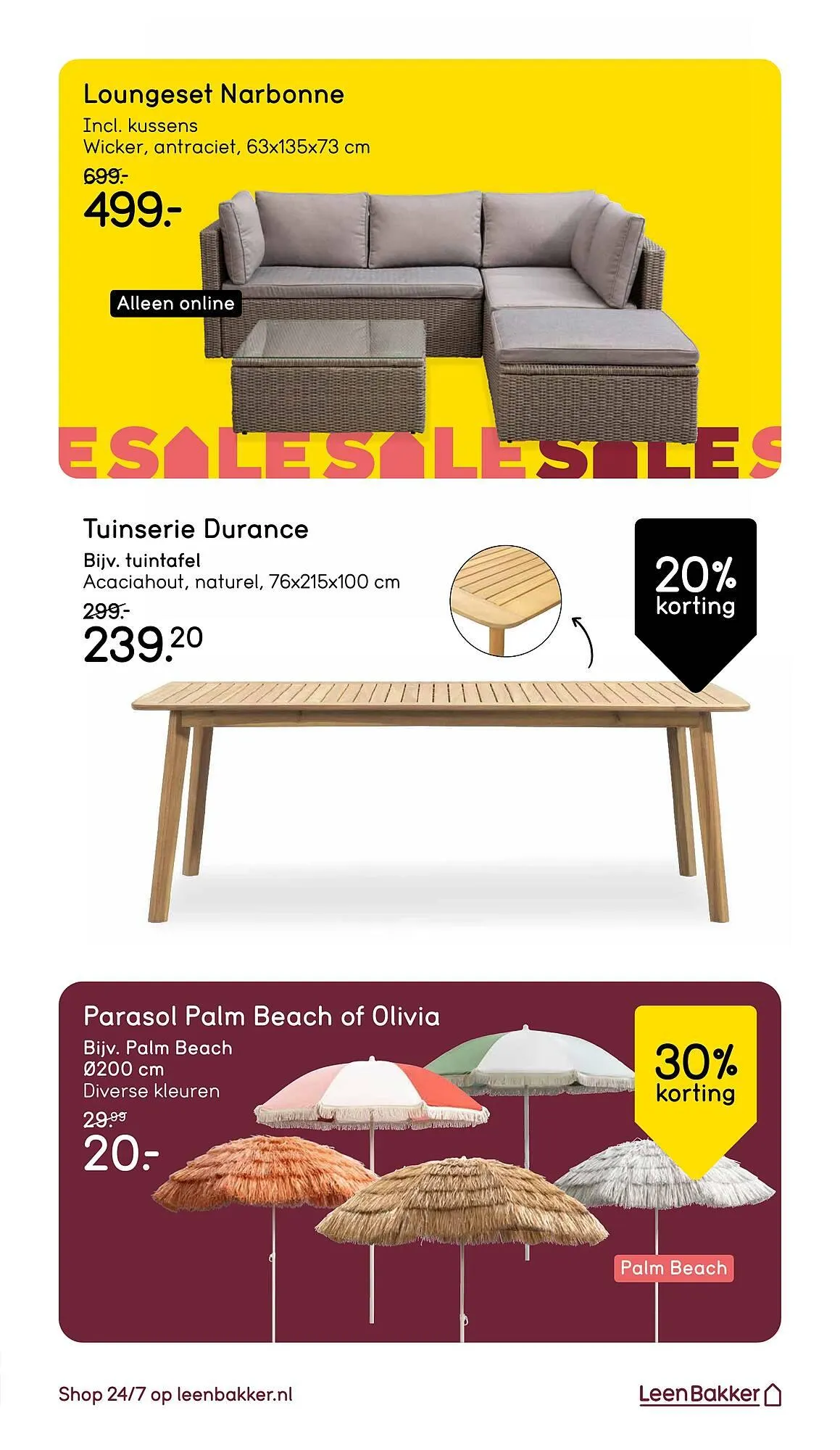 Leen Bakker folder van 7 juli tot 20 juli 2025 - Folder pagina 3