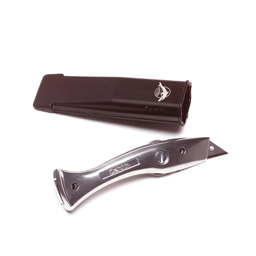 Delphin dakdekkersmes, inclusief meshouder