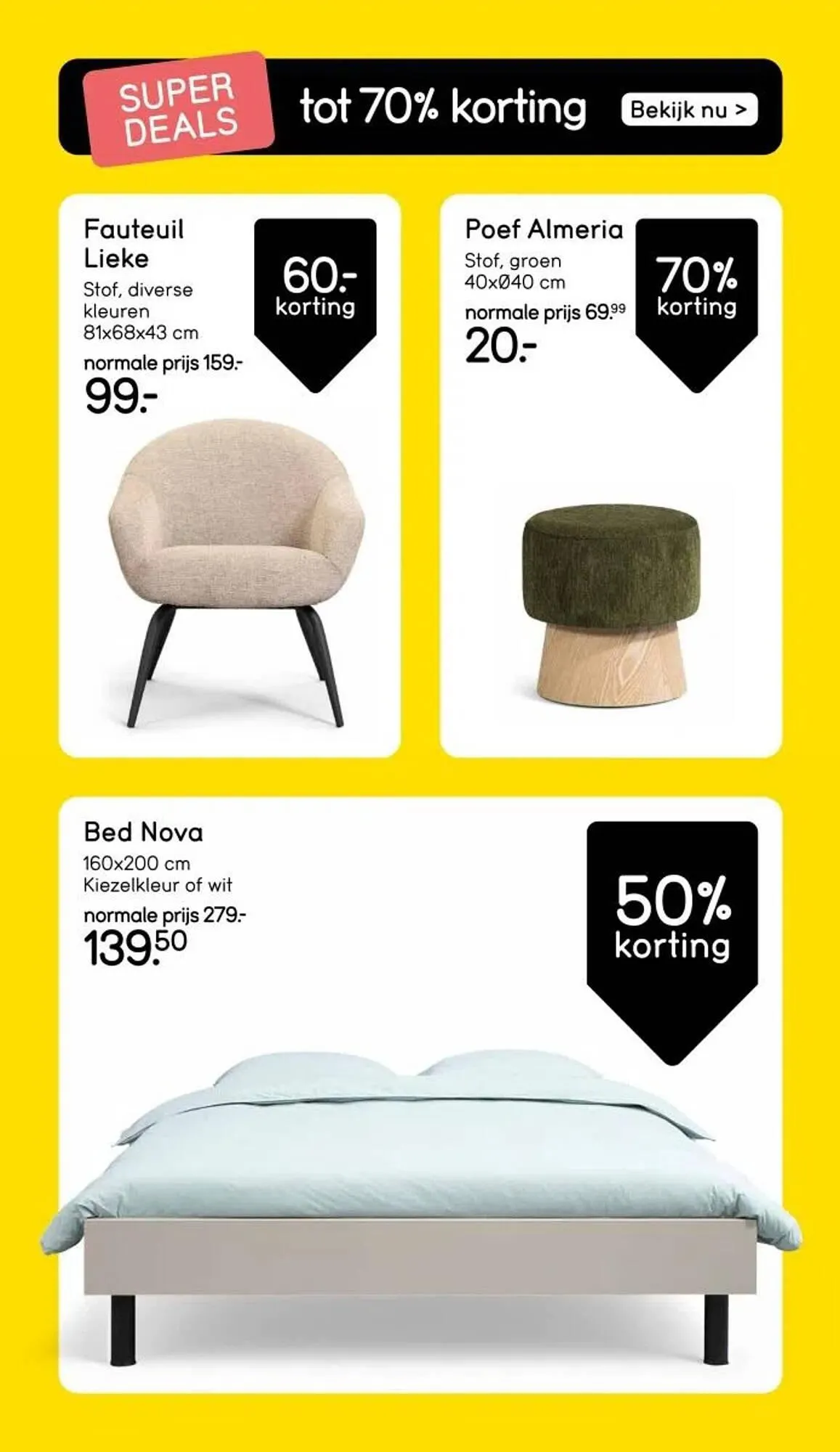 Leen Bakker folder van 9 maart tot 15 maart 2026 - Folder pagina 19