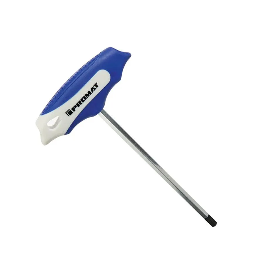 Promat inbussleutel met dwarsgreep, S2-staal, l = 100 mm, sleutelmaat 3 mm