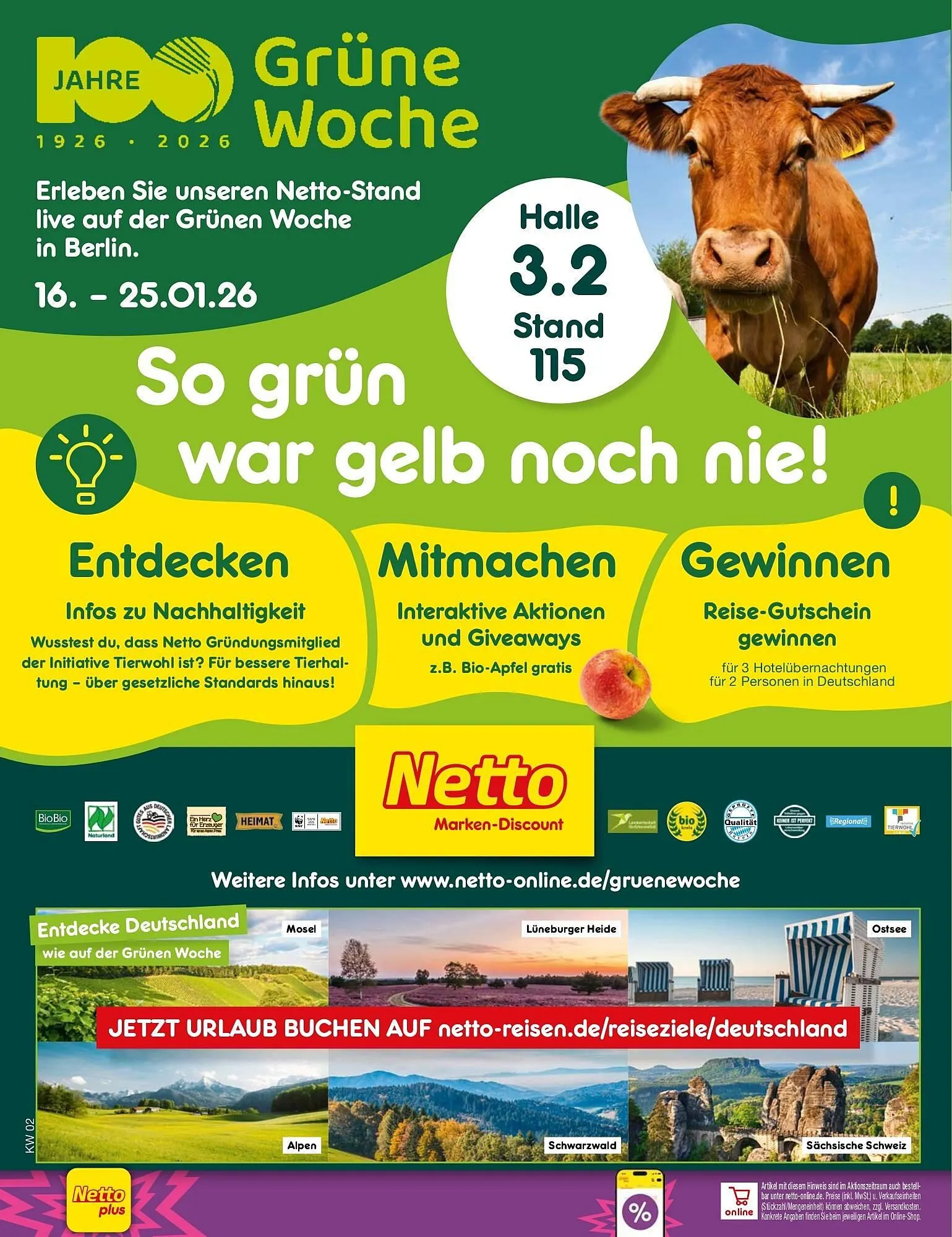 Netto Marken-Discount DE folder van 5 januari tot 10 januari 2026 - Folder pagina 52