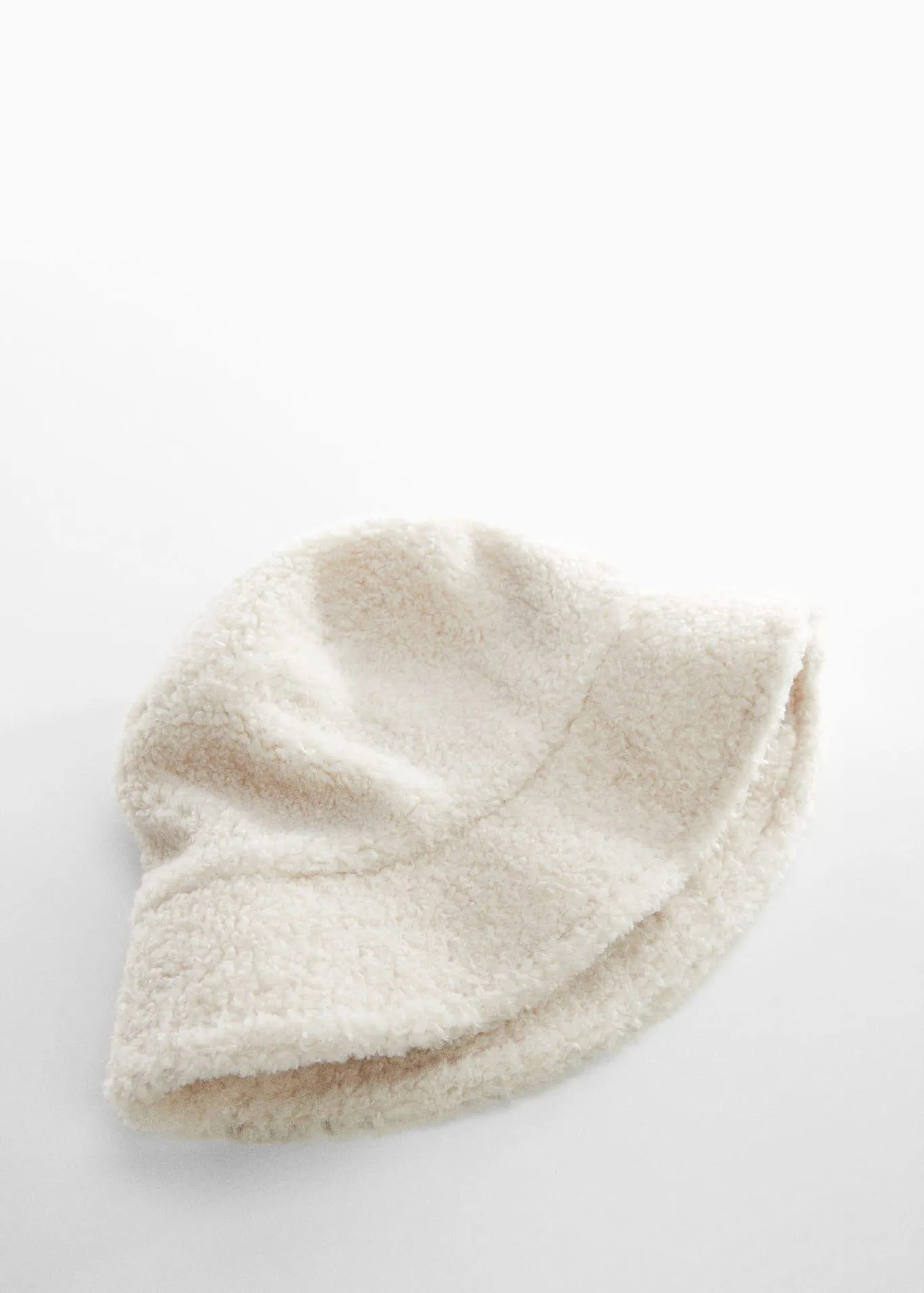 Bucket hat met imitatiebont