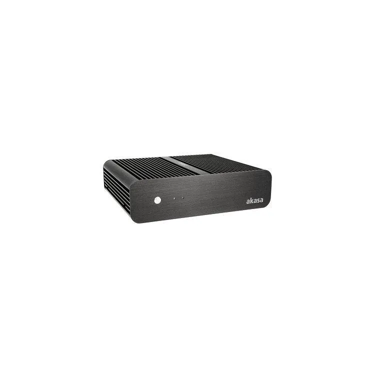 Akasa Euler, mITX, Zwart, Fanless, 120W