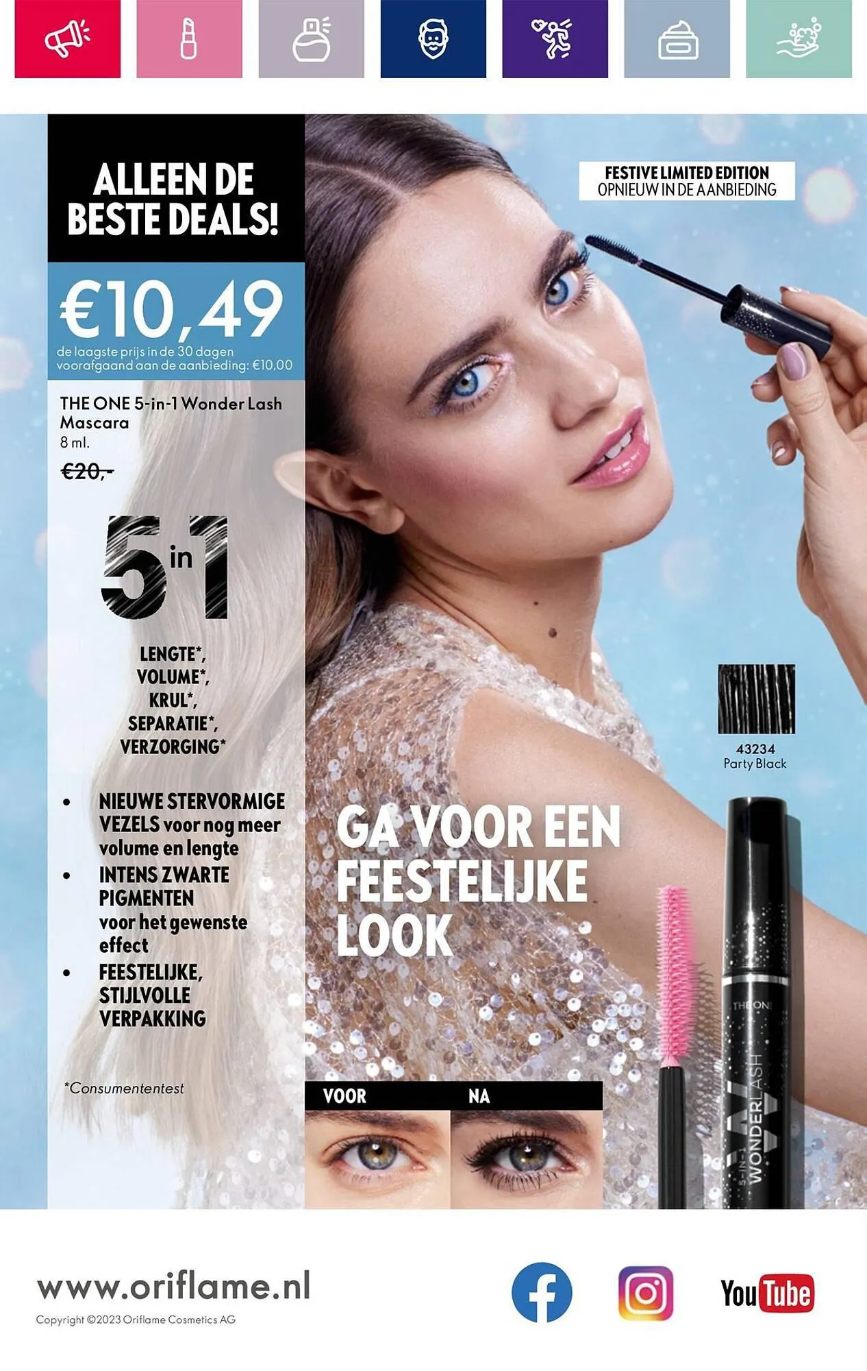 Oriflame folder van 1 december tot 19 december 2023 - Folder pagina 186