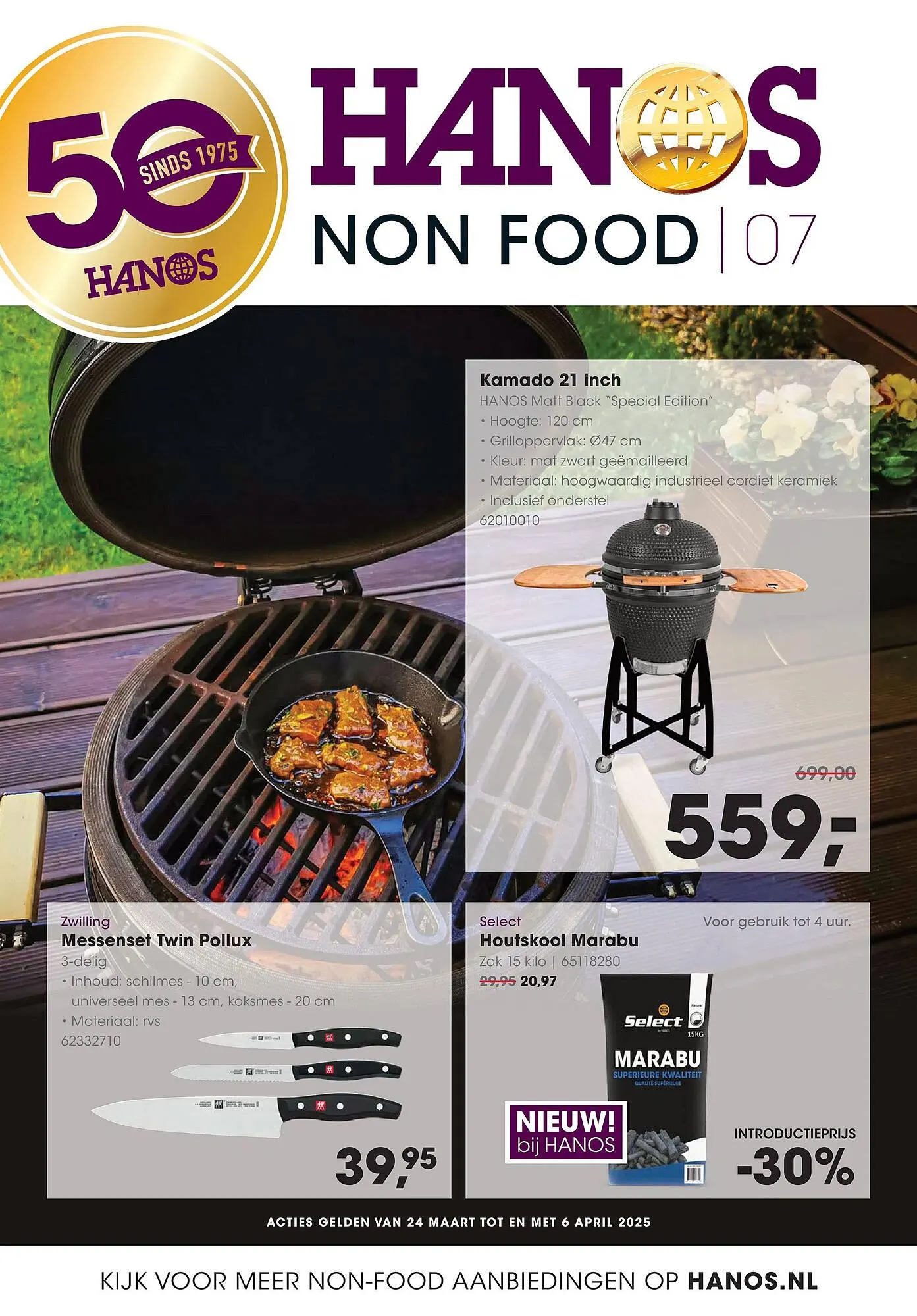 HANOS folder van 24 maart tot 6 april 2025 - Folder pagina 1