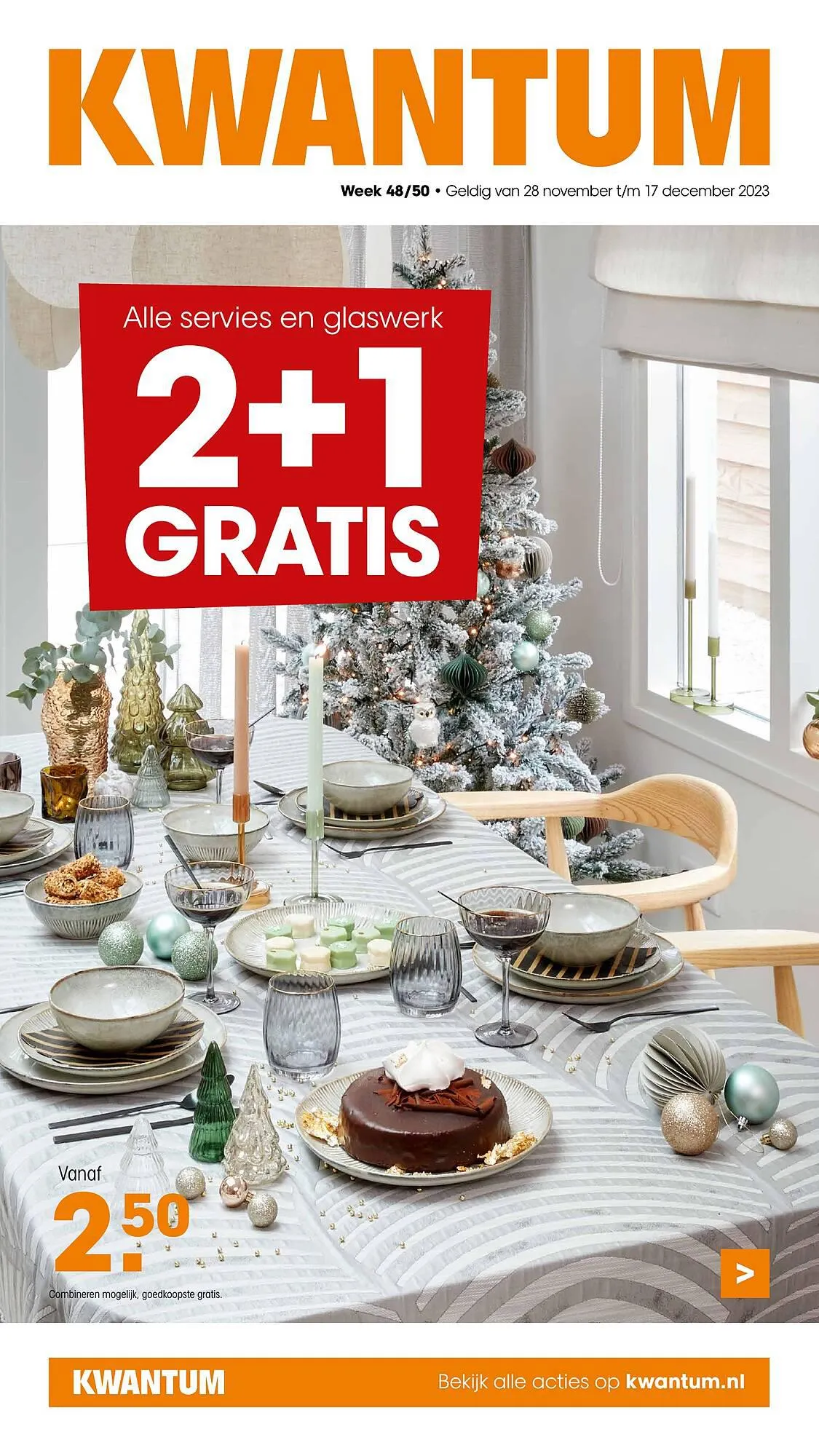 Kwantum folder van 28 november tot 13 december 2023 - Folder pagina 1