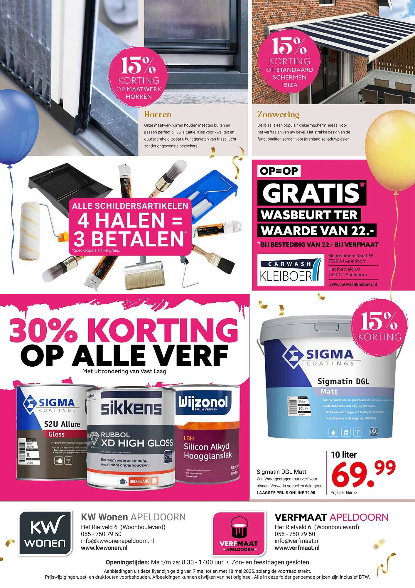 Kluswijs folder van 7 mei tot 18 mei 2025 - Folder pagina 2