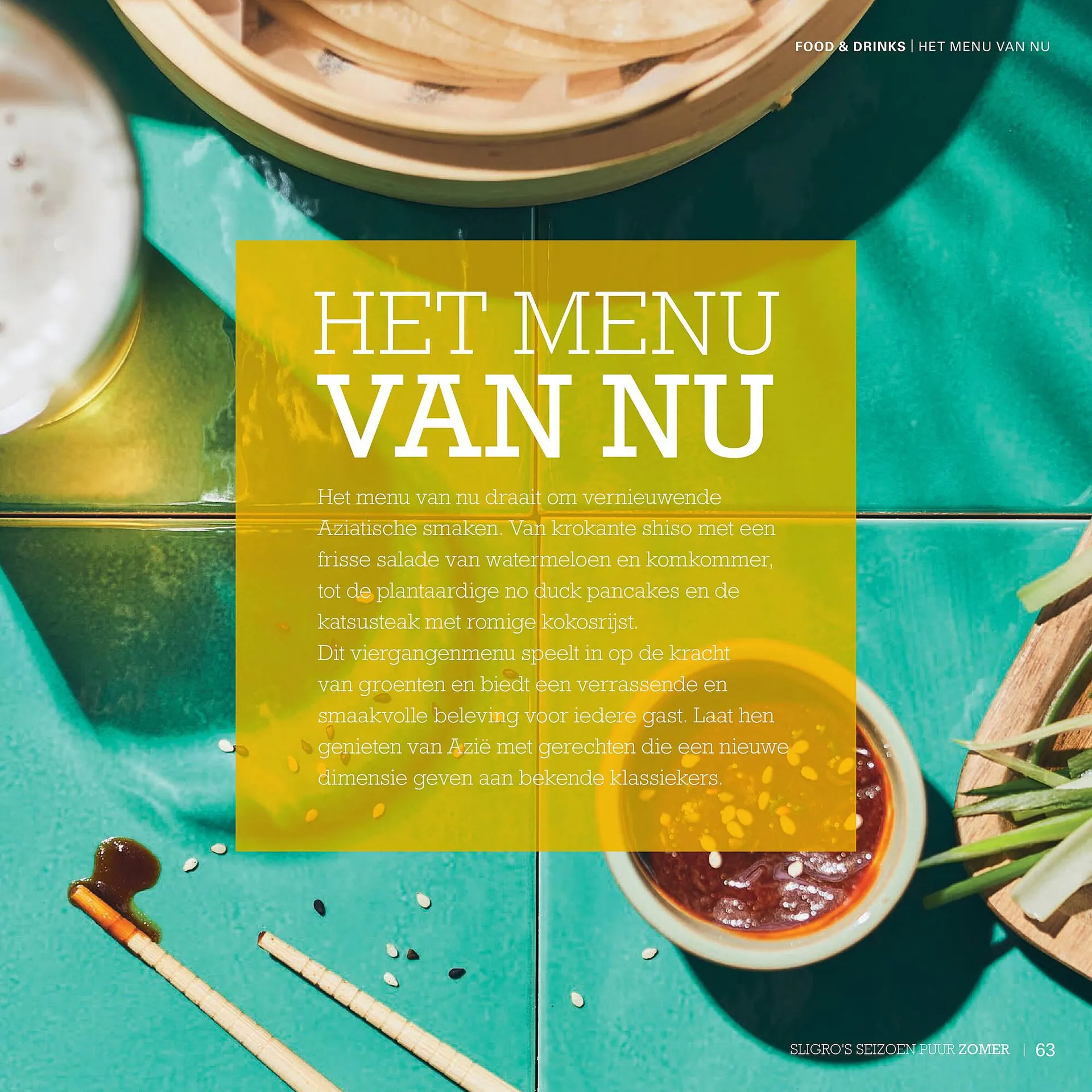 Sligro folder van 3 juni tot 23 juni 2025 - Folder pagina 63