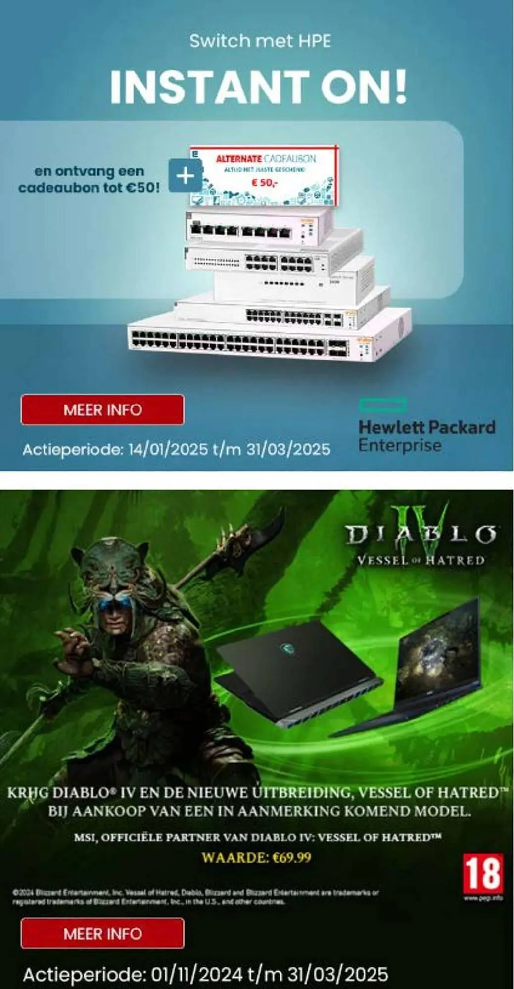 Alternate folder van 4 februari tot 31 maart 2025 - Folder pagina 1