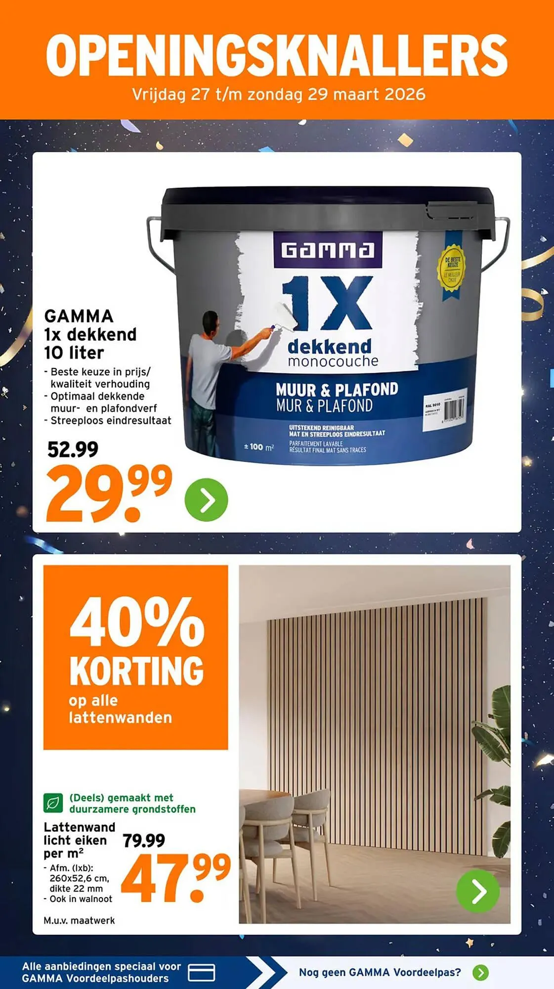 GAMMA folder van 27 maart tot 29 maart 2026 - Folder pagina 4