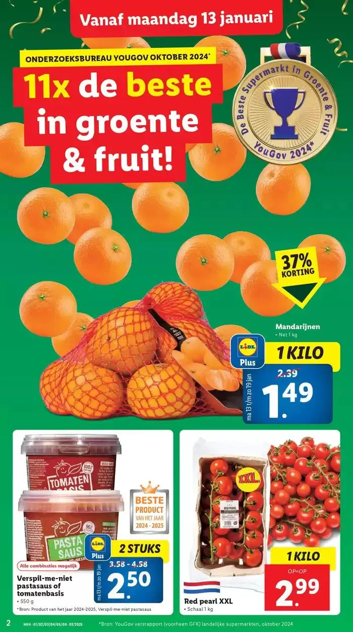 Topdeals en kortingen van 9 januari tot 22 januari 2025 - Folder pagina 2