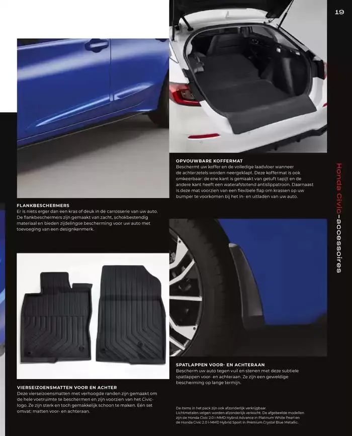 Civic Accessories van 19 november tot 30 juni 2025 - Folder pagina 19