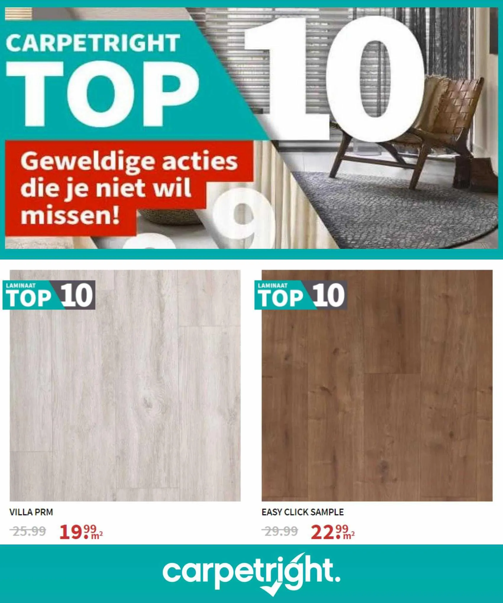 Carpetright Folder van 20 september tot 20 september 2023 - folder pagina 7