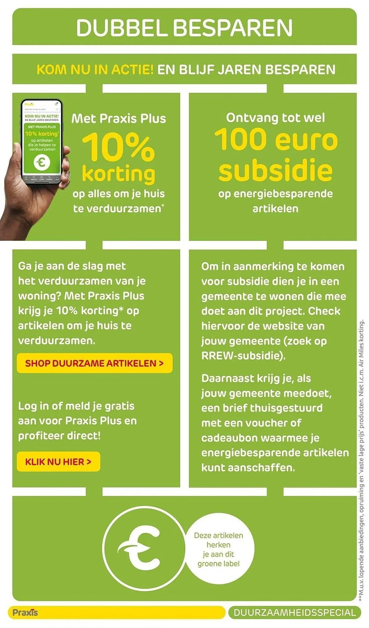 Praxis Duurzaamheidsspecial van 25 september tot 26 september 2024 - Folder pagina 3