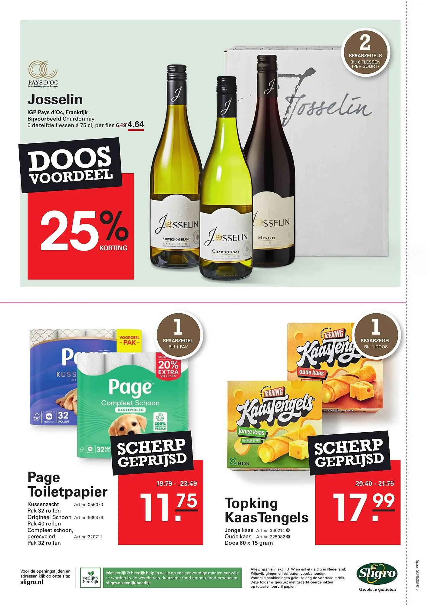 Sligro folder van 30 oktober tot 17 november 2025 - Folder pagina 62