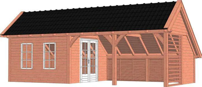 Trendhout Kapschuur De Hoeve XL 52.1223