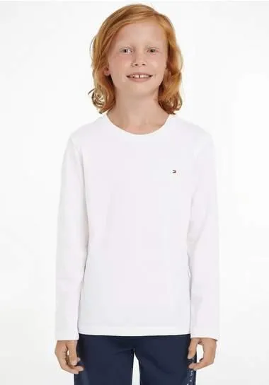 Tommy Hilfiger Shirt met lange mouwen BOYS BASIC CN KNIT L/S