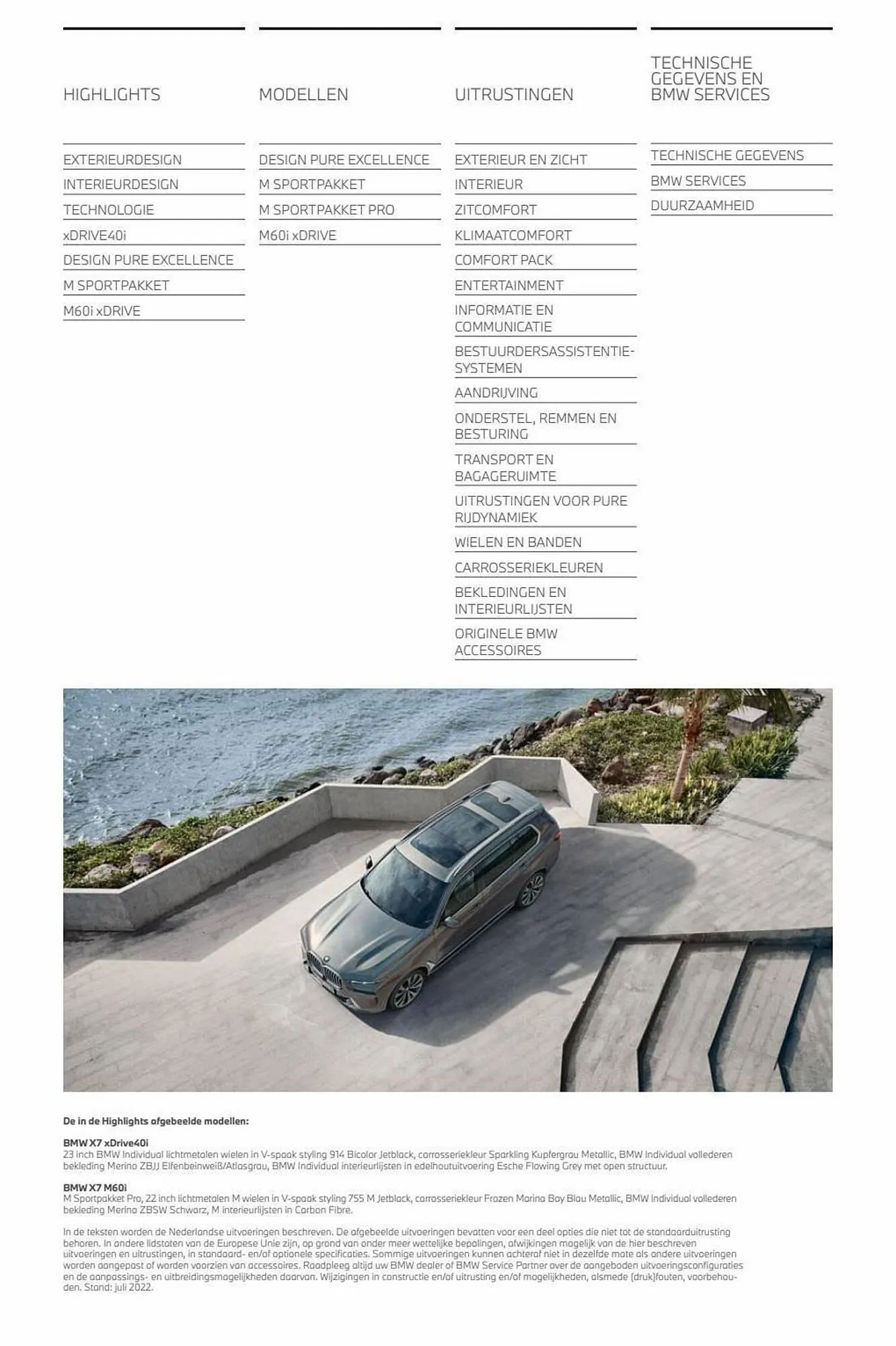 BMW folder - X7 van 31 december tot 31 december 2023 - Folder pagina 3