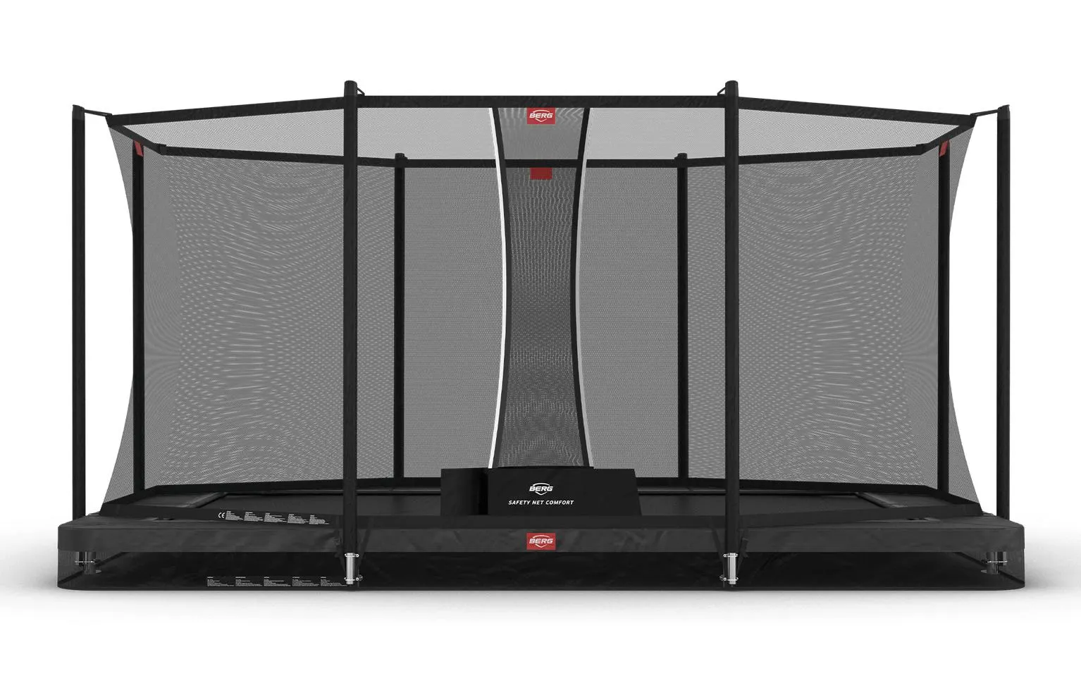 BERG Ultim Favorit InGround 410 Grey + Safety Net Comfort