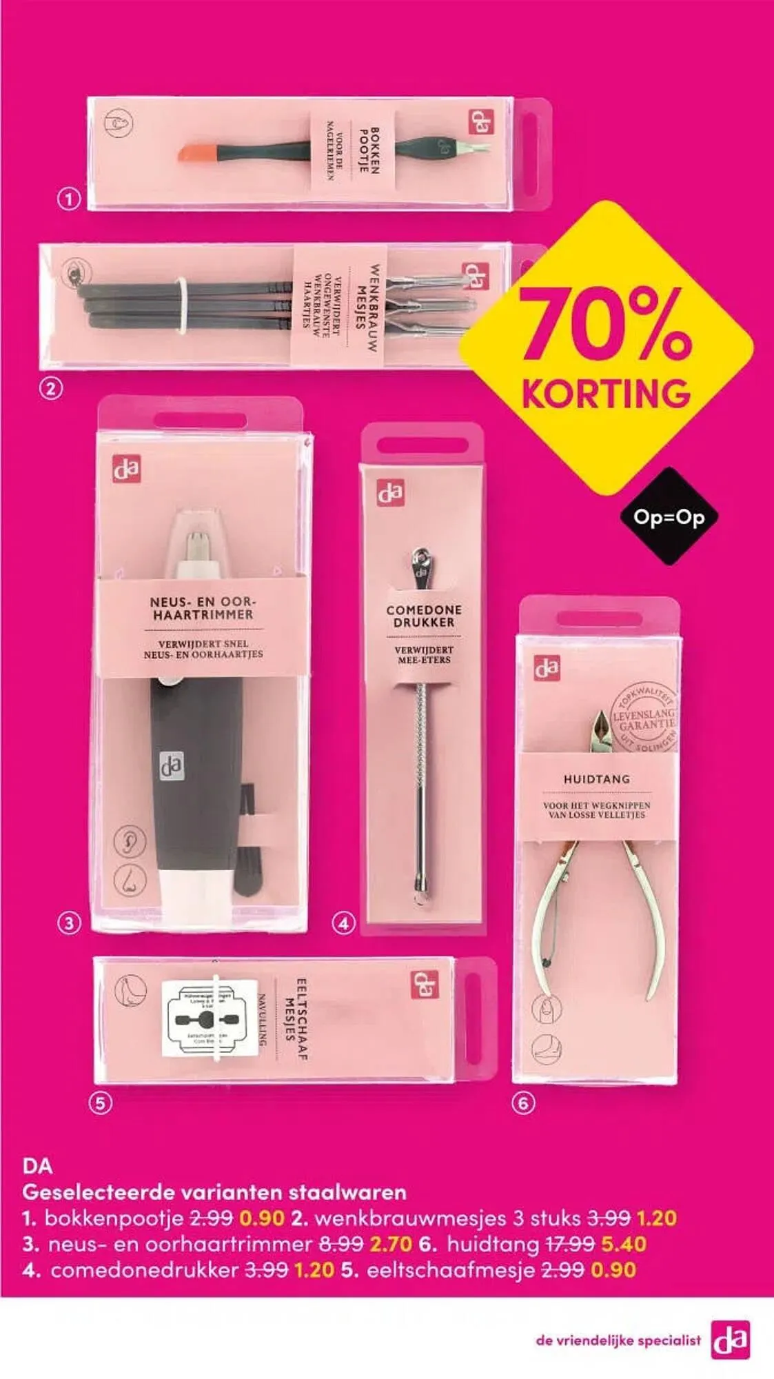 DA folder van 30 maart tot 4 april 2026 - Folder pagina 25