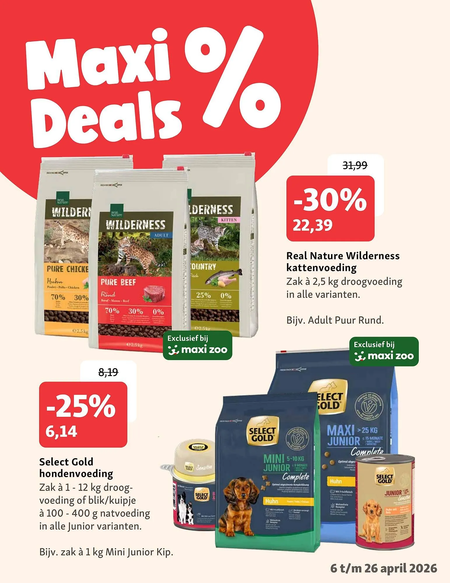 Maxi Zoo folder van 20 april tot 26 april 2026 - Folder pagina 10