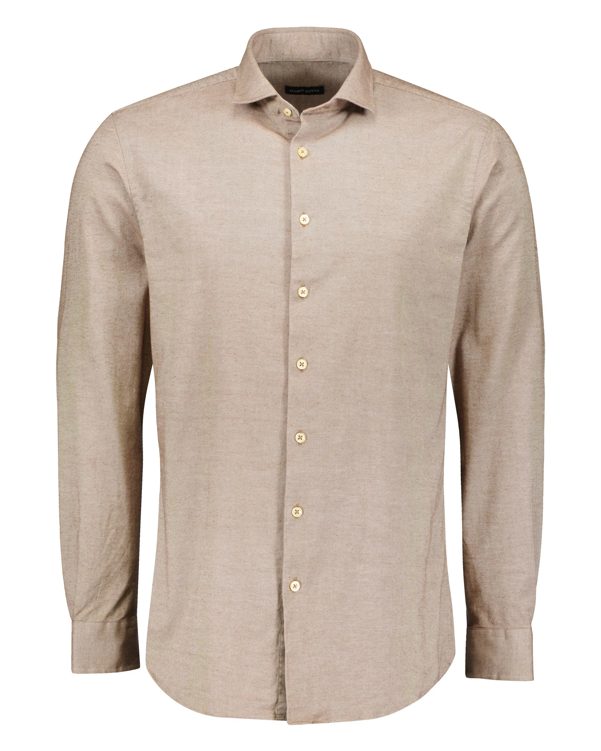 Flannel Overhemd Bruin