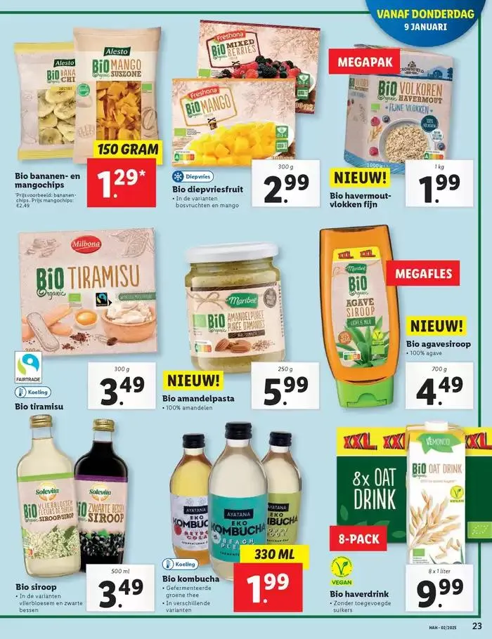 Actuele speciale acties van 2 januari tot 15 januari 2025 - Folder pagina 23