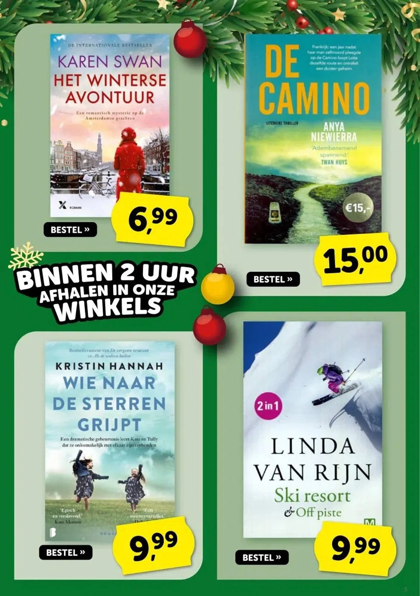 Boekenvoordeel folder van 20 december tot 28 december 2025 - Folder pagina 5