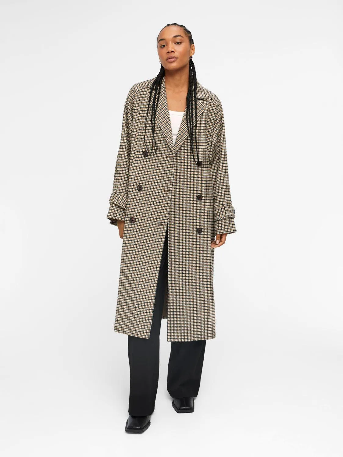 OBJKEILY Coat - Sepia