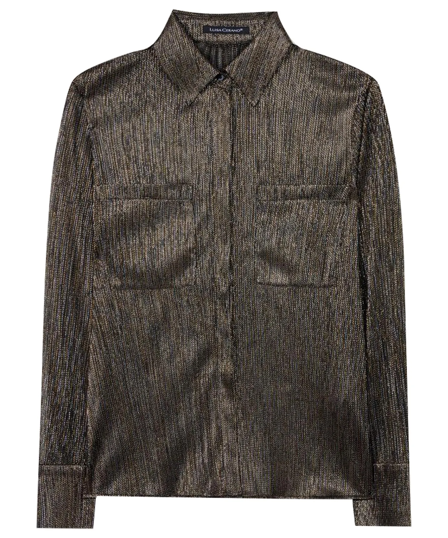 Luisa Cerano blouse lurex