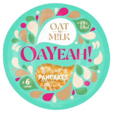 OaYeah! Haverdrank pannenkoeken 6 Stuks