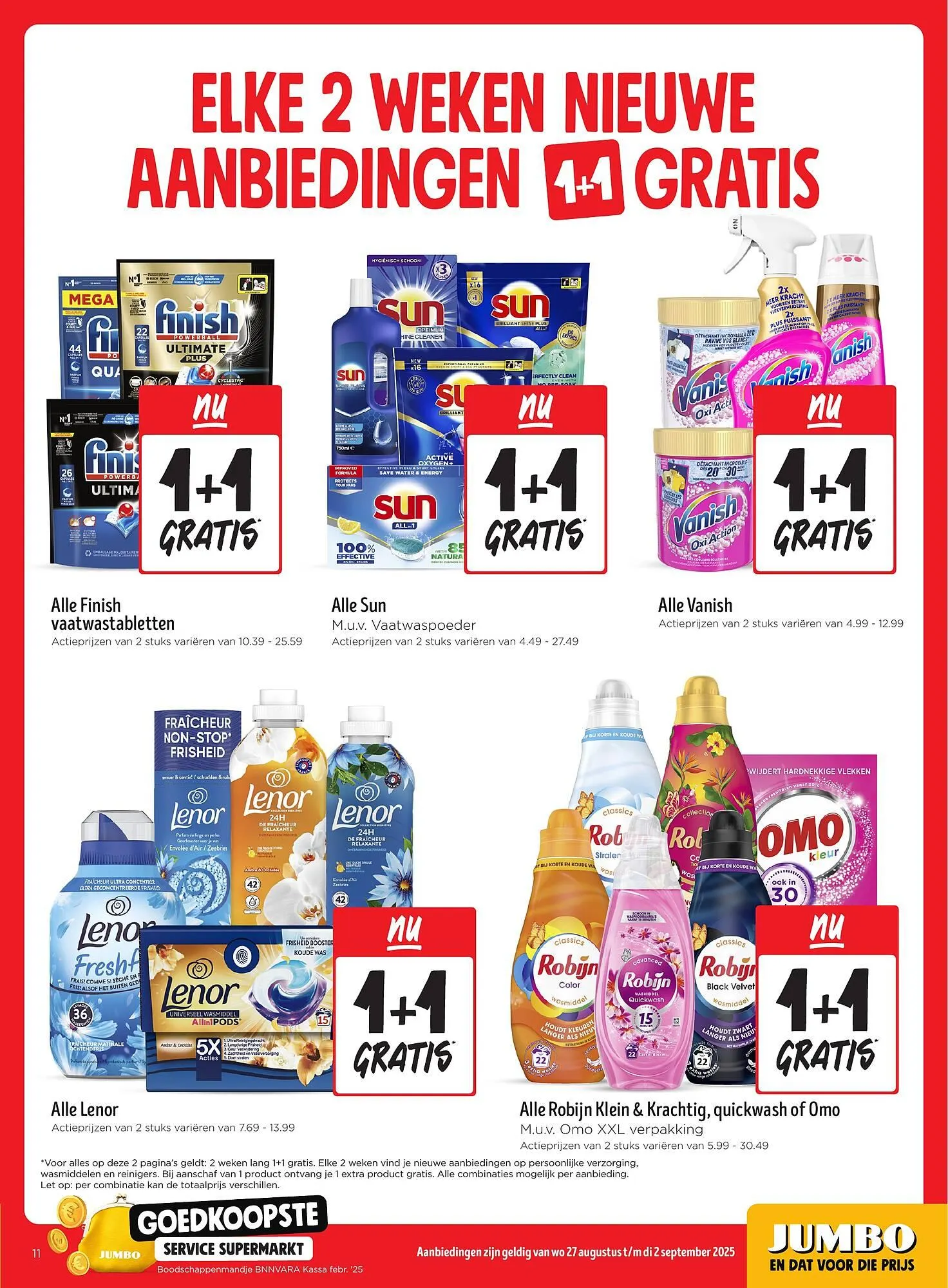 Jumbo folder van 27 augustus tot 2 september 2025 - Folder pagina 11