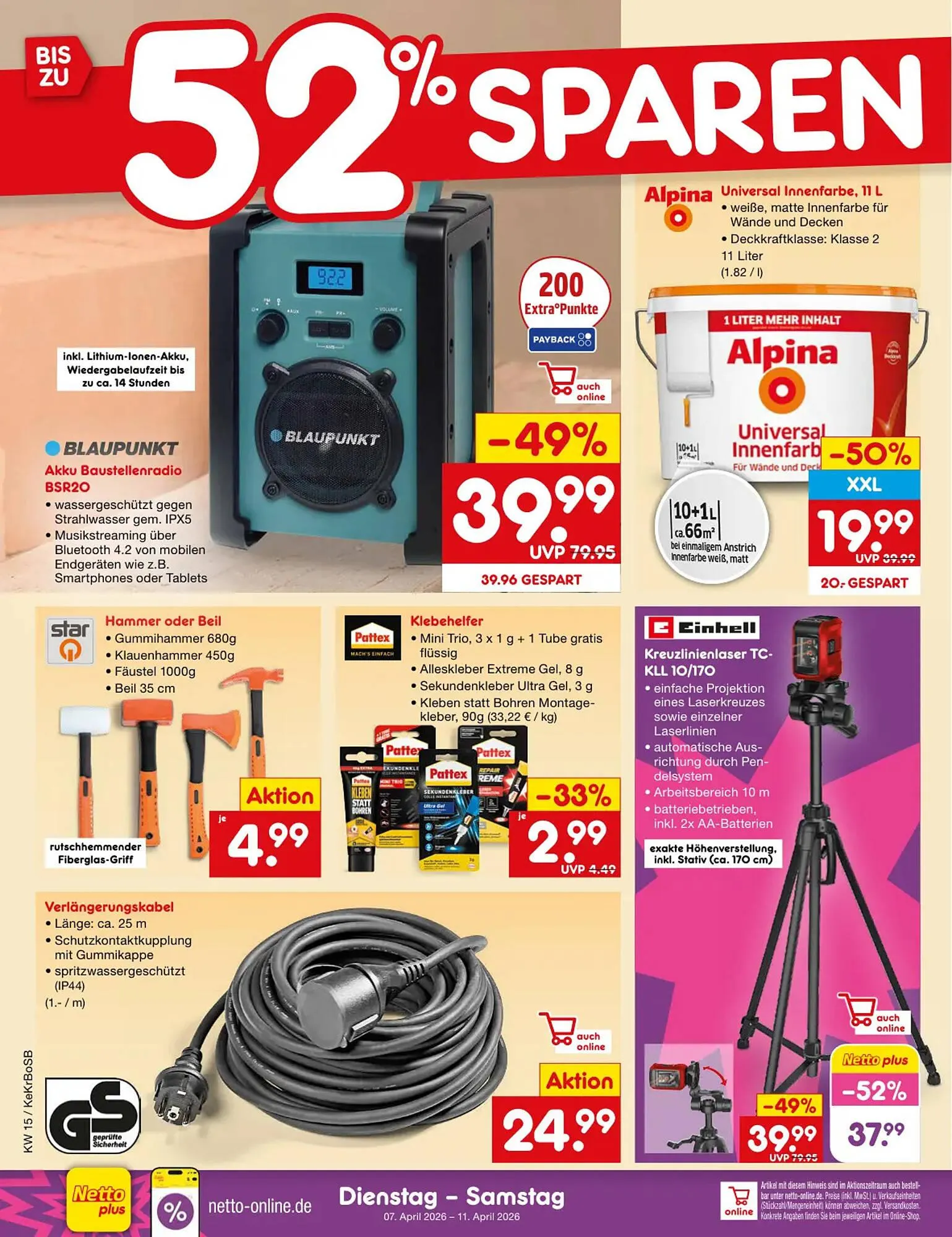 Netto Marken-Discount DE folder van 7 april tot 11 april 2026 - Folder pagina 34