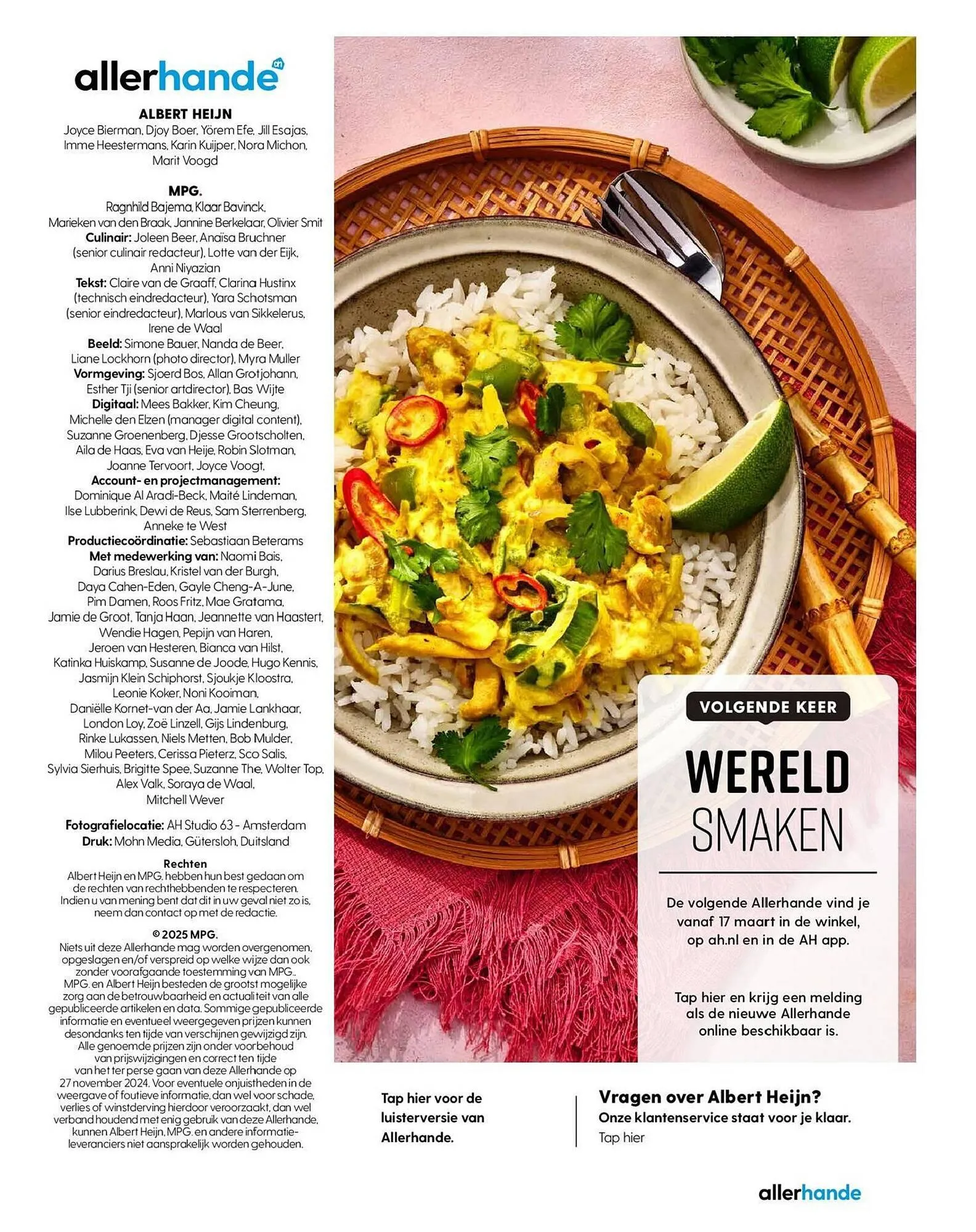 Allerhande magazine van 31 januari tot 17 maart 2025 - Folder pagina 119