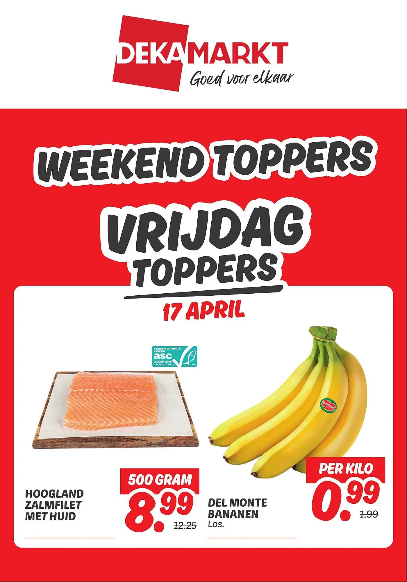 Dekamarkt folder van 17 april tot 19 april 2026 - Folder pagina 1