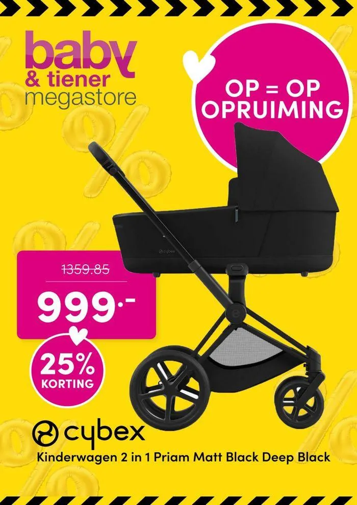 Baby & Tiener Megastore - Actie Folder Week 28 - 1