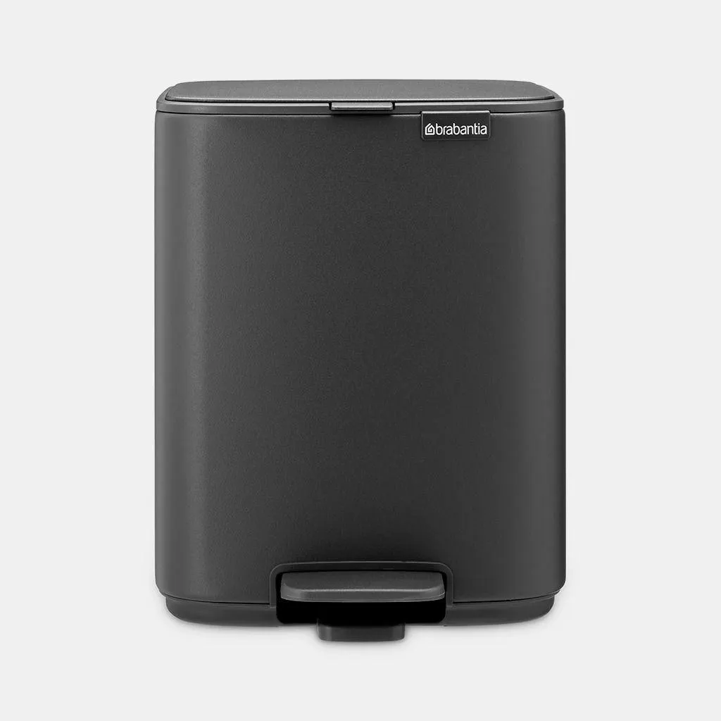 Bo Pedaalemmer 7 liter - Mineral Infinite Grey