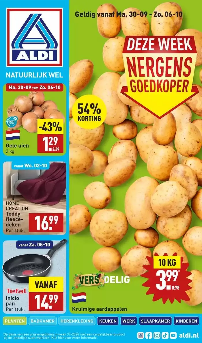 Exclusieve deals voor onze klanten van 26 september tot 10 oktober 2024 - Folder pagina 1