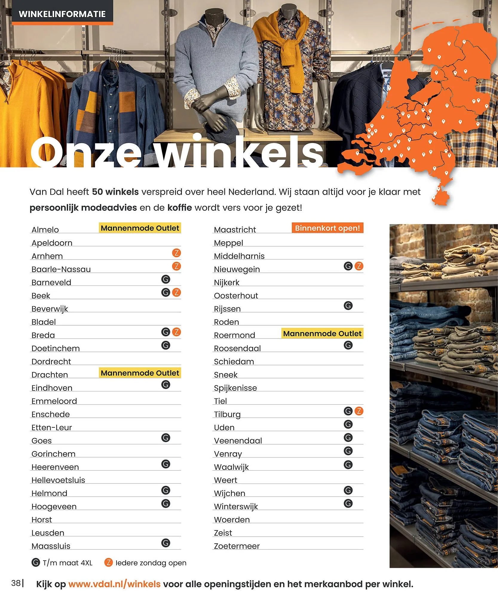 Van Dal Mannenmode folder van 19 september tot 31 oktober 2025 - Folder pagina 38