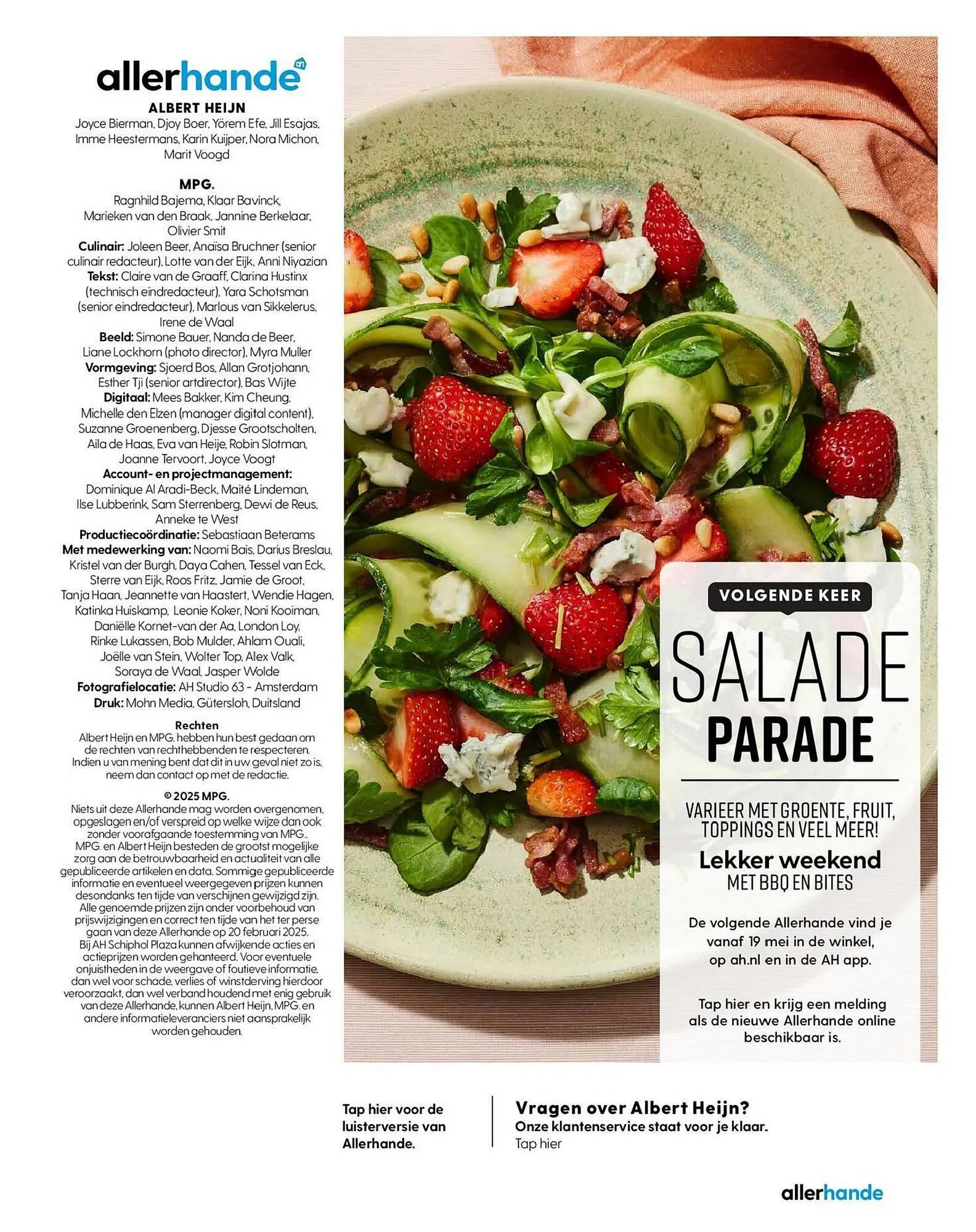 Allerhande magazine van 18 maart tot 19 mei 2025 - Folder pagina 134