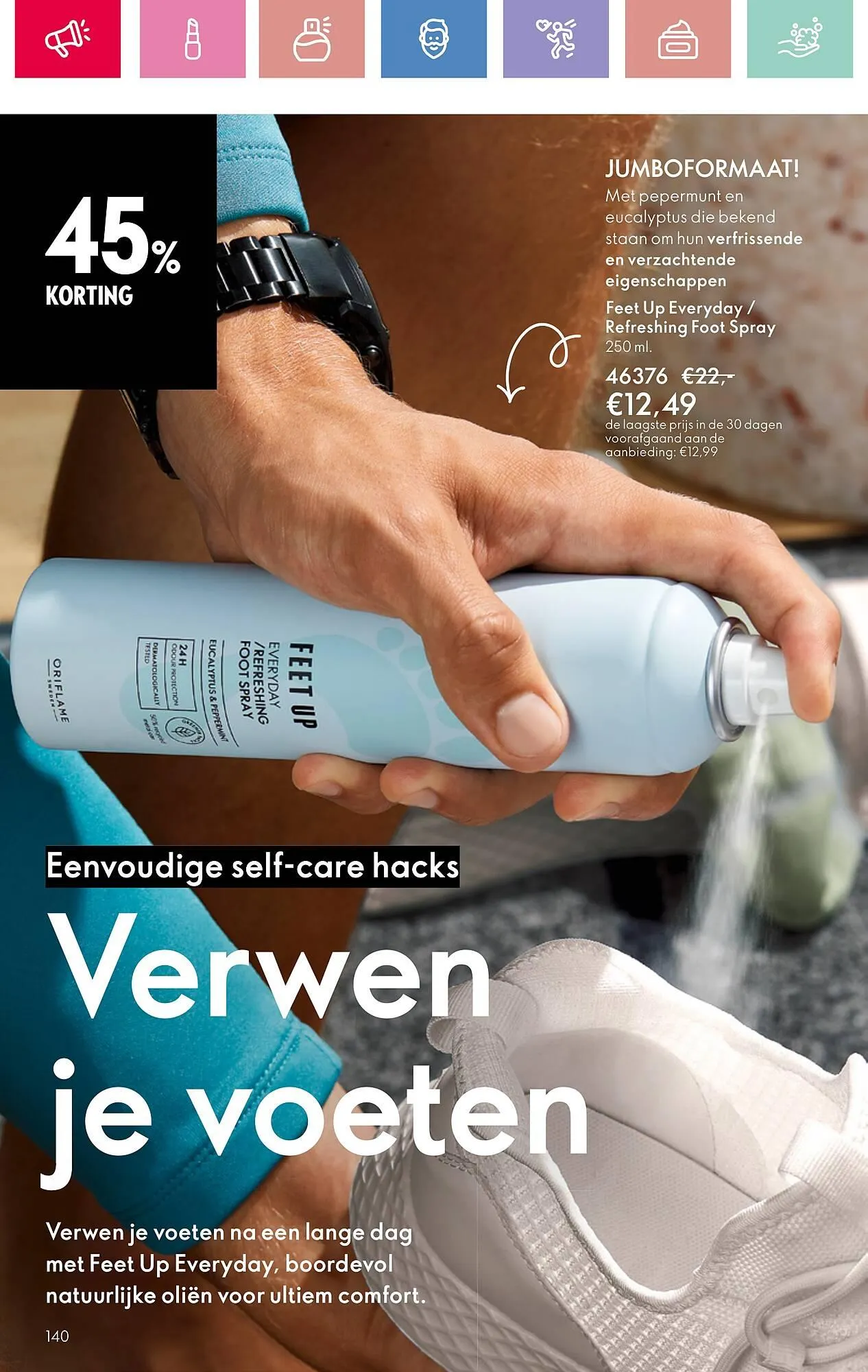 Oriflame folder van 31 maart tot 19 april 2025 - Folder pagina 140