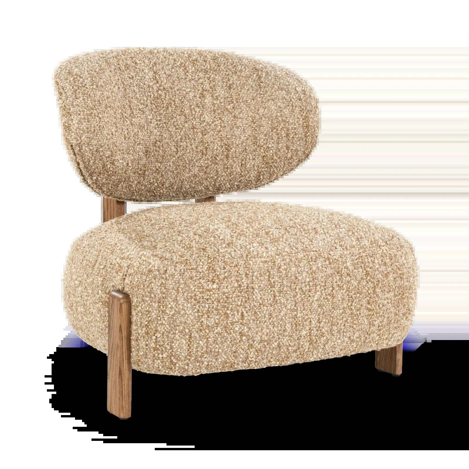Fauteuil Reza bruin - Bay taupe