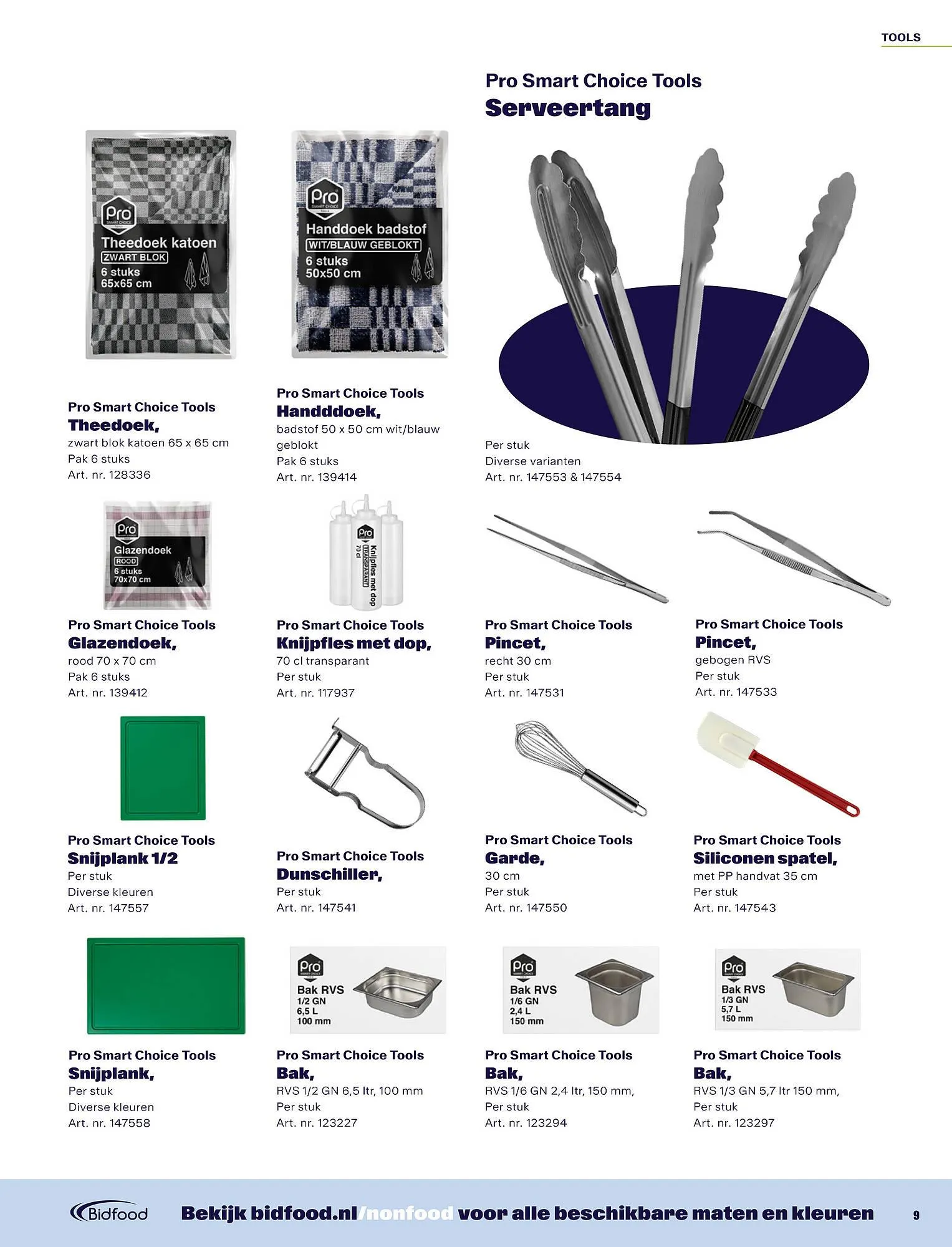 Bidfood folder van 30 december tot 31 januari 2025 - Folder pagina 9